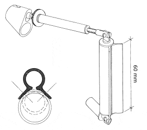 Gooseneck/Kicking Strap