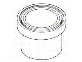 Upper bearing - ball raced 14 mm